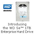 Introducing the WD Se 1TB Enterprise Hard Drive.