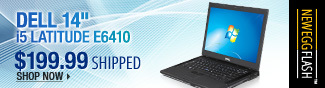 Newegg Flash  Dell  14" i5 Latitude E6410