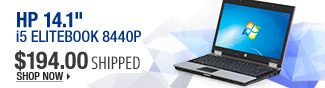 Newegg Flash  HP 14.0" i5 EliteBook 8440p