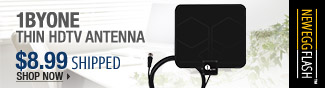 Newegg Flash  1Byone Thin HDTV Antenna