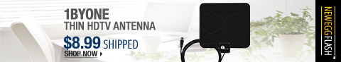 Newegg Flash  1Byone Thin HDTV Antenna
