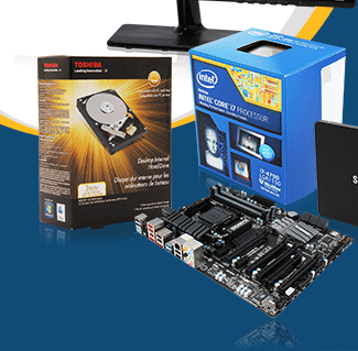 CPU, SSD, Hard Drive, Motherboard