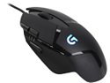 Refurbished: Logitech G402 Black 8 Buttons 1 x Wheel USB Wired Optical 4000 dpi Hyperion Fury FPS Gaming Mouse with High Speed Fusion Engine
