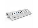 Satechi 10 Port USB 3.0 Premium Aluminum Hub for iMac, MacBook Air, MacBook Pro, MacBook, and Mac Mini