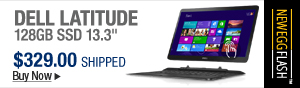 Newegg Flash – DELL Latitude 128GB SSD 13.3"