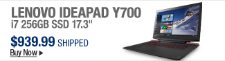 Newegg Flash  Lenovo IdeaPad Y700 i7 256GB SSD 17.3"