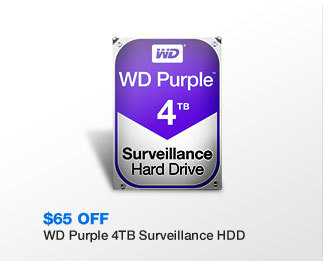 WD Purple 4TB Surveillance HDD