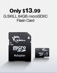 G.SKILL 64GB microSDXC Flash Card