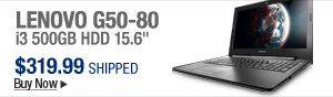 Newegg Flash – Lenovo G50-80 i3 500GB HDD 15.6"