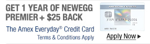 Get 1 Year Of Newegg Premier + $25 Back