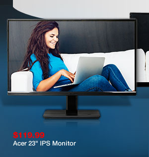 Acer 23" IPS Monitor