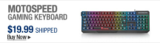 Newegg Flash  Motospeed Gaming Keyboard