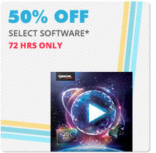 50% OFF SELECT SOFTWARE*