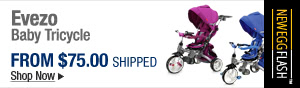 Newegg Flash - Evezo Baby Tricycle