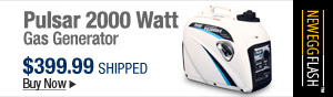 Newegg Flash - Pulsar 2000 Watt Gas Generator