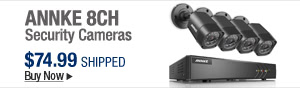 Newegg Flash - ANNKE 8CH Security Cameras