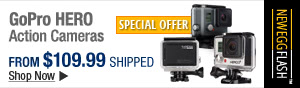 Newegg Flash - GoPro Hero Action Cameras