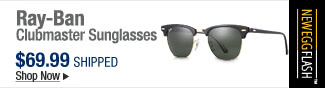 Newegg Flash - Ray-Ban Clubmaster Sunglasses