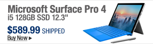 Newegg Flash – Microsoft Surface Pro 4 i5 128GB SSD 12.3"