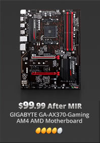 GIGABYTE GA-AX370-Gaming AM4 AMD Motherboard