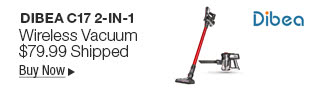 Newegg Flash - Dibea C17 2-in-1 Wireless Vacuum