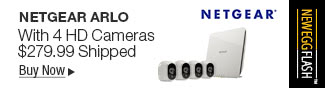 Newegg Flash - NETGEAR Arlo With 4 HD Cameras