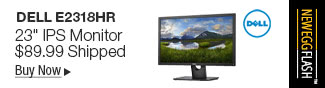 Newegg Flash - Dell E2318HR 23" IPS Monitor