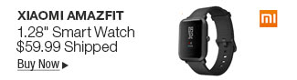 Newegg Flash - XiaoMi AMAZFIT 1.28" Smart Watch