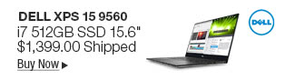 Newegg Flash - Dell XPS 15 9560 i7 512GB SSD 15.6"