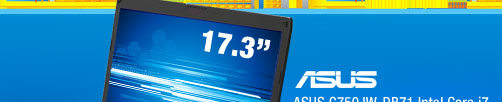 ASUS G750JW-DB71 Intel Core i7 4700HQ(2.40GHz) 17.3 inch Notebook, 12GB Memory, 1TB HDD