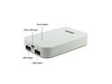 Dyconn XCharger 5000 (PB5KW) - 5000mAh Dual USB Universal External Power Bank Backup Battery Charger for IPAD/IPhone, Android Devices, PSP, MP3/MP4 Player, GPS, Phone, Smart Phone, Tablet - White