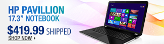 Newegg Flash - Hp Pavilion 17.3" Notebook.