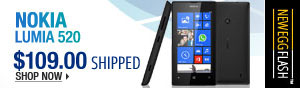 Newegg Flash - Nokia Lumia 520.