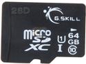 G.SKILL 64GB MicroSDXC Flash Card