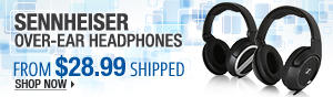 Newegg Flash – Sennheiser Over-Ear Headphone