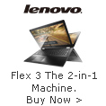 lenovo - Flex 3 the 2-in-1 Machine. Buy Now >