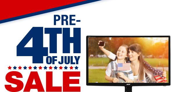 PRE 4TH OF JULY  SALE
