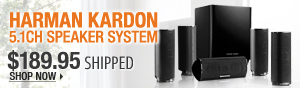 Newegg Flash – Harman Kardon 5.1CH Speaker System