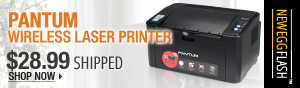 Newegg Flash – Pantum Wireless Laser Printer