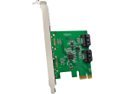 SYBA PCI Express Low Profile Ready SATA SATA III 2 Internal 6Gbps Ports PCI-e Controller Card