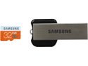 SAMSUNG 32GB microSDHC Flash Card With USB 2.0 Reader Model MB-MP32DB/AM