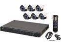 LaView Premium IP Surveillance System 8 Channel NVR + 6 x Full HD 1080P Day/Night In/Outdoor Cameras