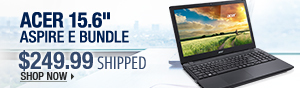 Newegg Flash - Acer 15.6" Aspire E bundle