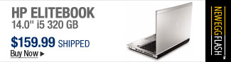 Newegg Flash - HP EliteBook 14" i5 320GB