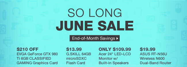 So Long June Sale