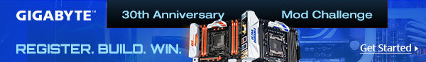 Gigabyte - 30th ANNIVERSARY MOD CHALLENGE