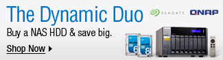 The Dynamic Duo. Buy a NAS HDD & save big.