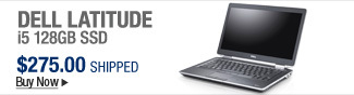 Newegg Flash  Dell Latitude i5 128GB SSD