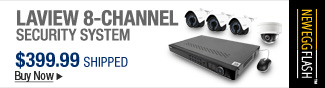 Newegg Flash  LaView 8-Channel Security System