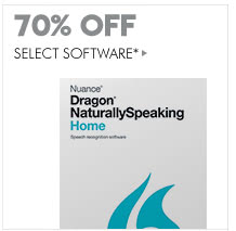 70% OFF SELECT SOFTWARE*